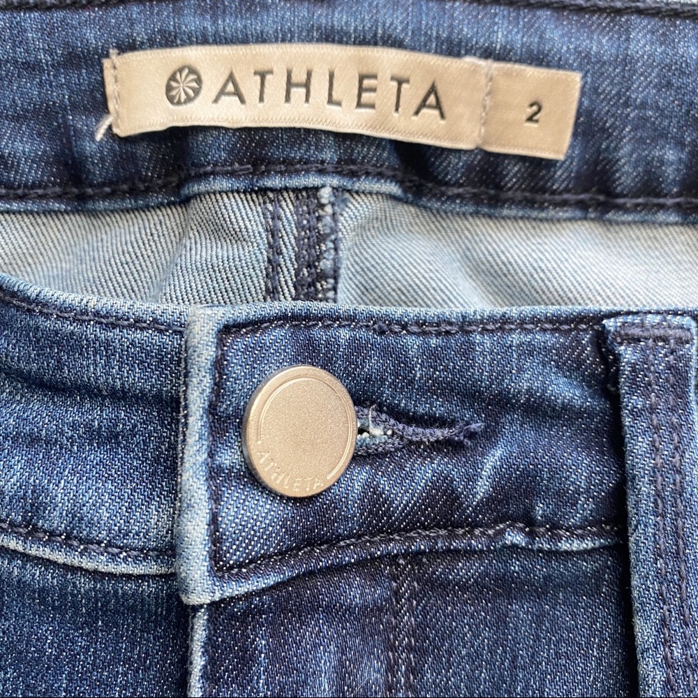 Athleta Sculptek Skinny Jean in Dark Wash - Picture 7 of 10